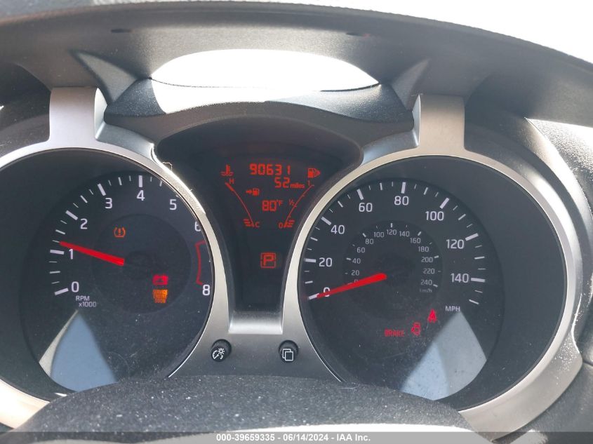 2014 Nissan Juke S VIN: JN8AF5MR9ET360757 Lot: 39659335