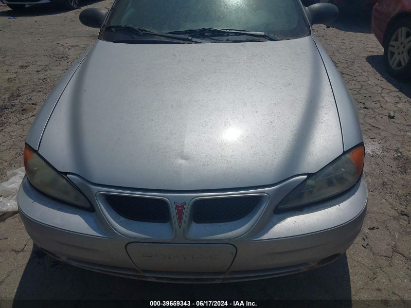 2004 Pontiac Grand Am Se1 VIN: 1G2NF52E24M593745 Lot: 39659343