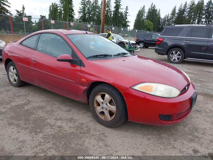 2002 Mercury Cougar V6 VIN: 1ZWFT61L325609112 Lot: 39659345