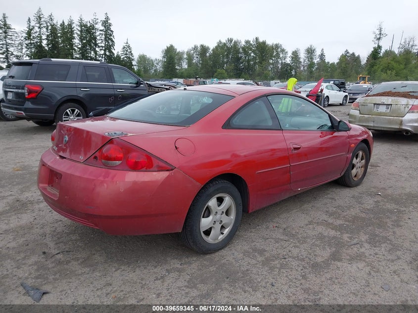 2002 Mercury Cougar V6 VIN: 1ZWFT61L325609112 Lot: 39659345