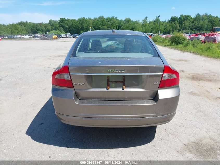 2008 Volvo S80 3.2 VIN: YV1AS982381061996 Lot: 39659347