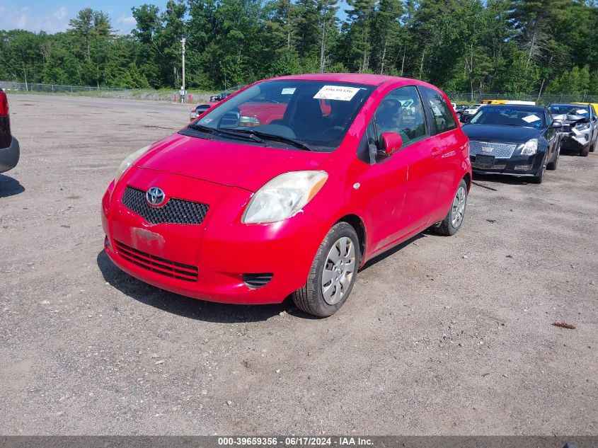 2008 Toyota Yaris VIN: JTDJT923885164022 Lot: 39659356