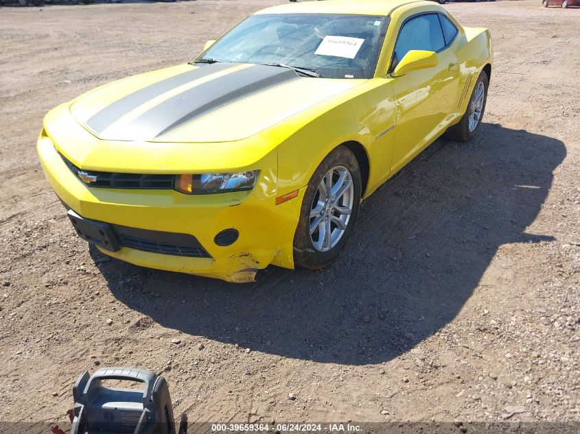 2014 Chevrolet Camaro 2Ls VIN: 2G1FA1E34E9155110 Lot: 39659364