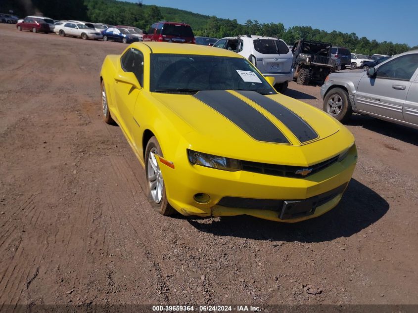 2014 Chevrolet Camaro 2Ls VIN: 2G1FA1E34E9155110 Lot: 39659364