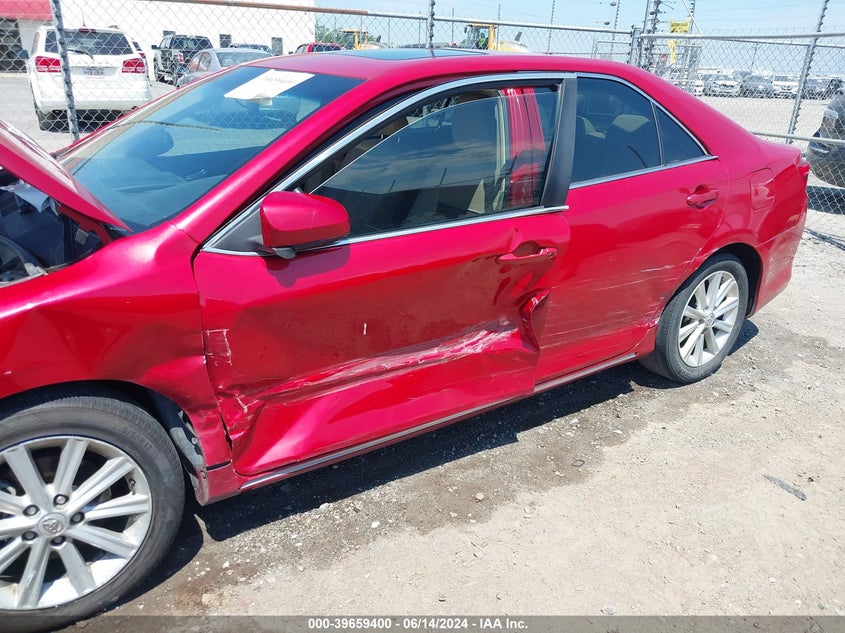 2013 Toyota Camry Xle V6 VIN: 4T1BK1FK1DU528819 Lot: 39659400