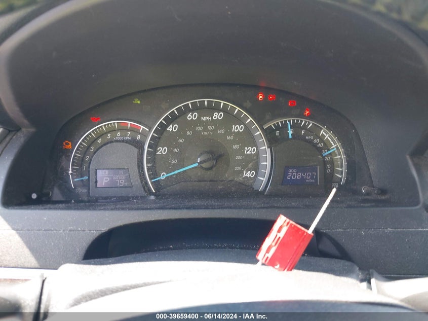 2013 Toyota Camry Xle V6 VIN: 4T1BK1FK1DU528819 Lot: 39659400