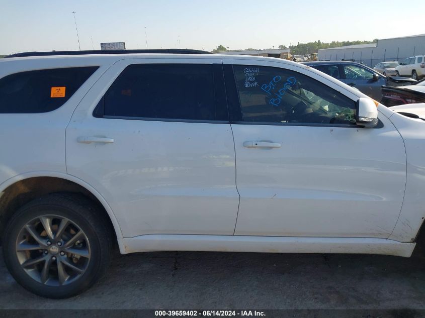 2018 Dodge Durango Gt Awd VIN: 1C4RDJDG9JC415794 Lot: 39659402