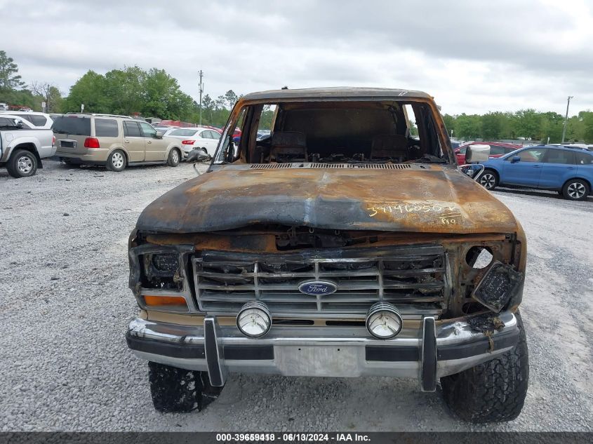 1985 Ford Bronco U100 VIN: 1FMDU15H3FLA63445 Lot: 39659418