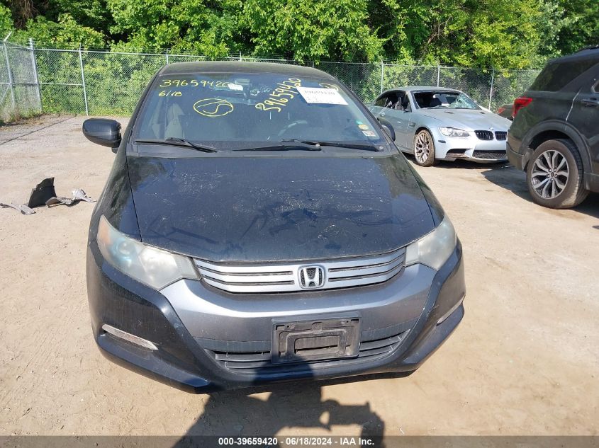 2010 Honda Insight Lx VIN: JHMZE2H5XAS034438 Lot: 39659420