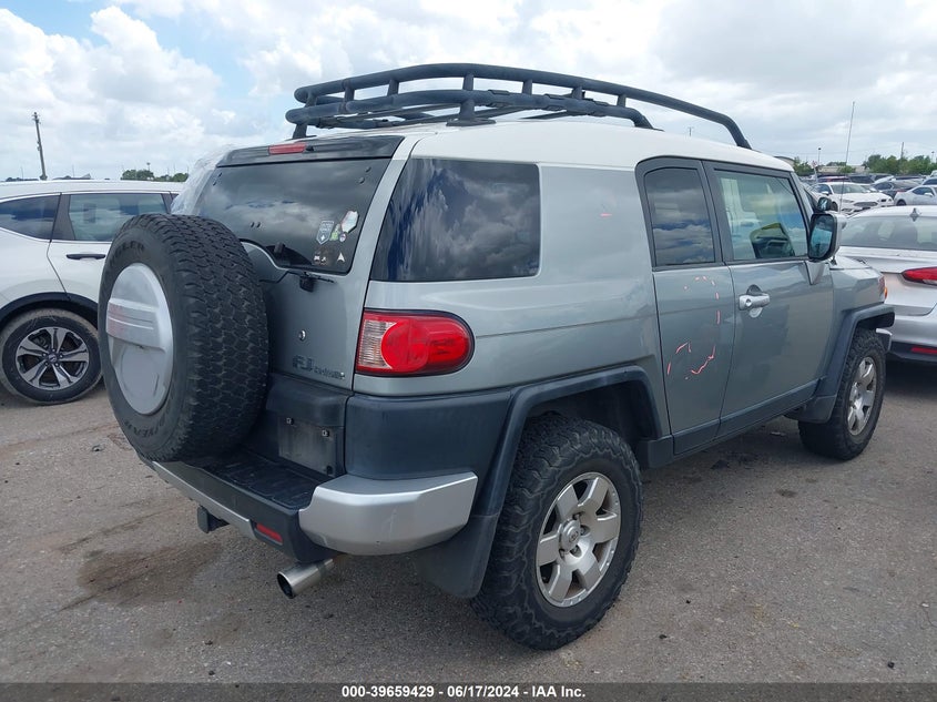 2009 Toyota Fj Cruiser VIN: JTEBU11F39K069963 Lot: 39659429