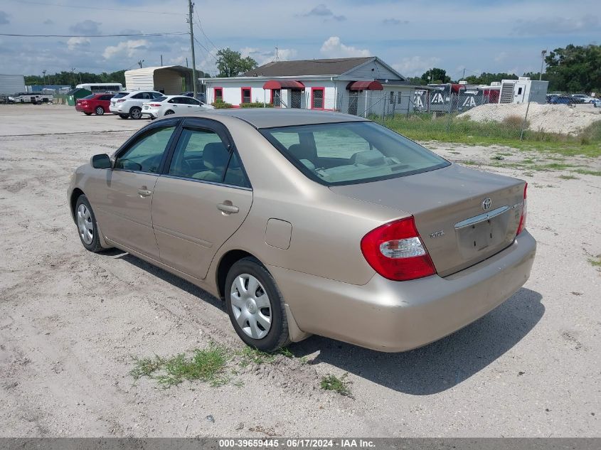 4T1BE32K32U076264 | 2002 TOYOTA CAMRY