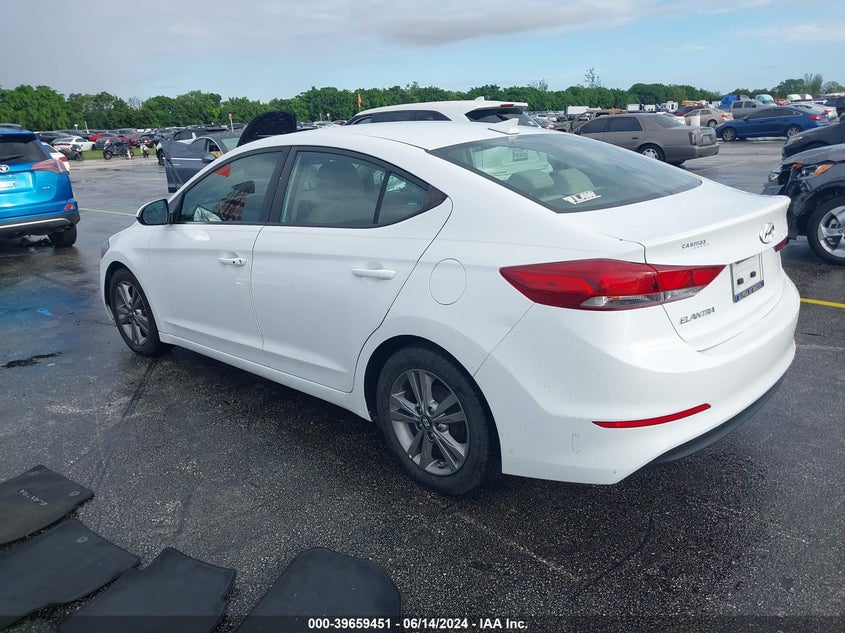 VIN 5NPD84LF8HH018763 2017 HYUNDAI ELANTRA SE