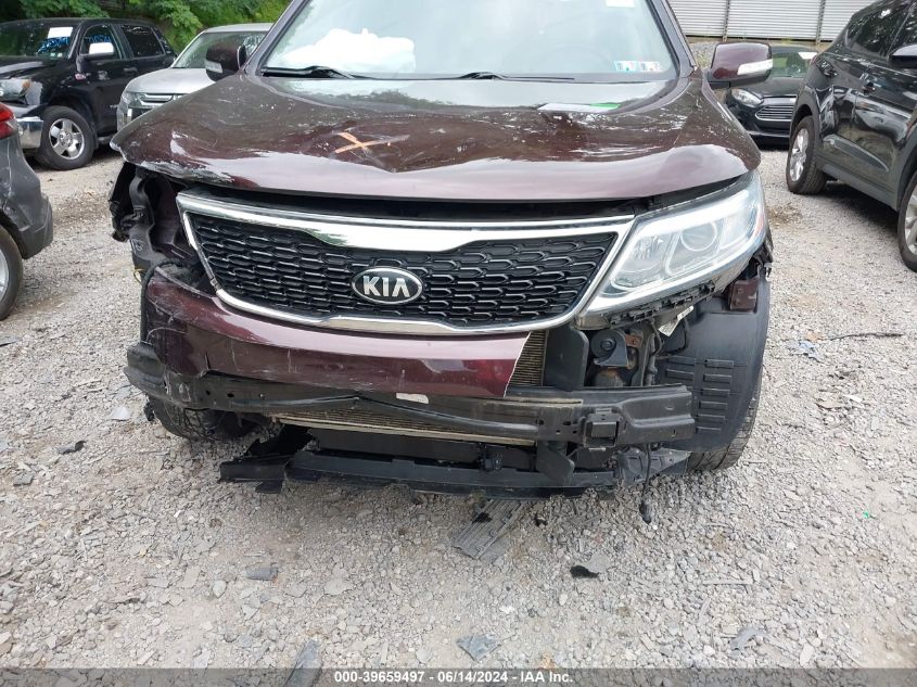 2015 KIA SORENTO LX - 5XYKTCA62FG639083