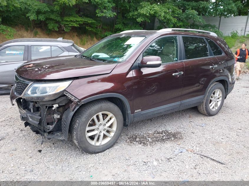 5XYKTCA62FG639083 2015 KIA SORENTO - Image 2