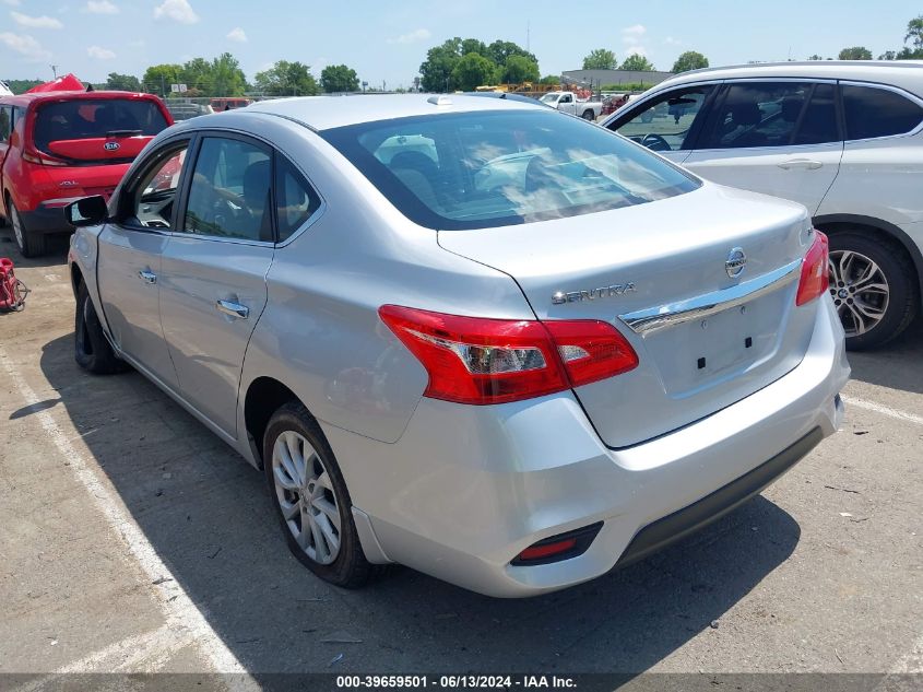 3N1AB7AP8KY410592 2019 Nissan Sentra Sv