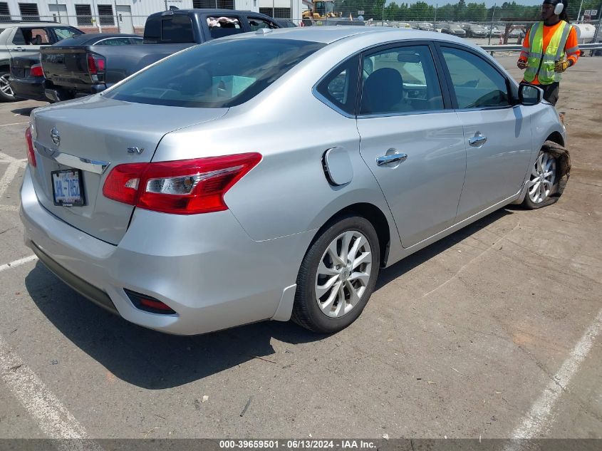 3N1AB7AP8KY410592 2019 Nissan Sentra Sv