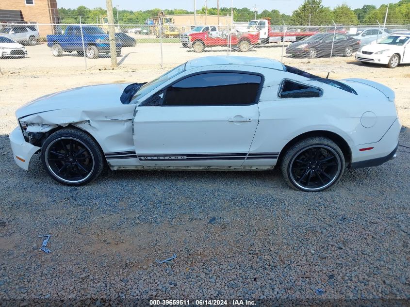2012 Ford Mustang V6 VIN: 1ZVBP8AMXC5267106 Lot: 39659511
