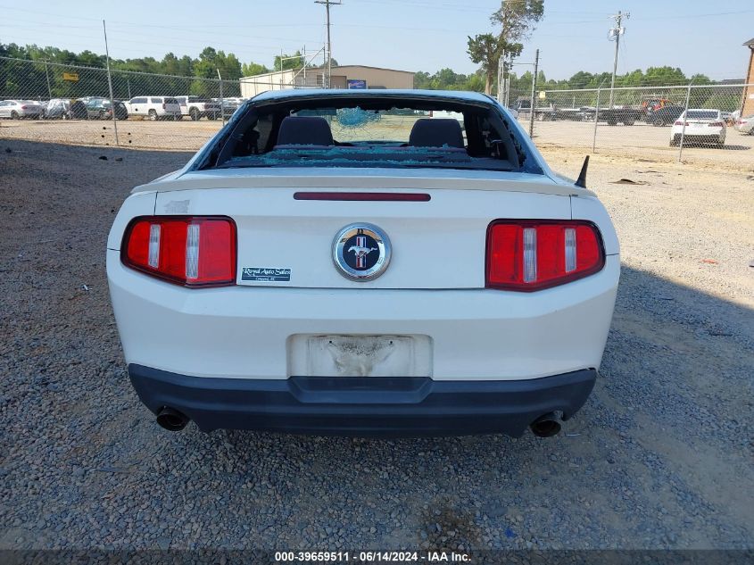 2012 Ford Mustang V6 VIN: 1ZVBP8AMXC5267106 Lot: 39659511