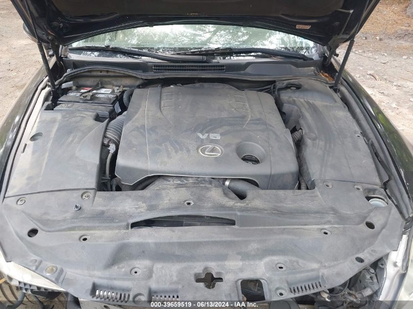 2010 Lexus Is 250 VIN: JTHCF5C26A5037322 Lot: 39659519