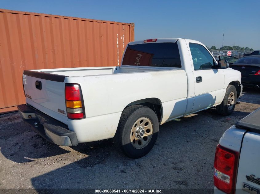 2007 GMC Sierra 1500 Classic Work VIN: 3GTEC14X57G207077 Lot: 39659541