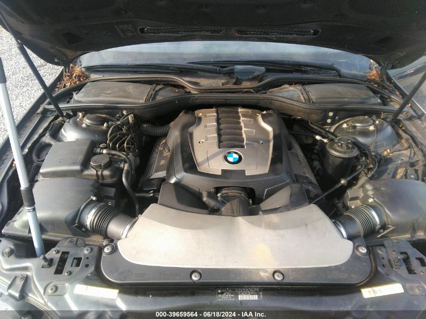 2006 BMW 750I VIN: WBAHL83536DT02834 Lot: 39659564