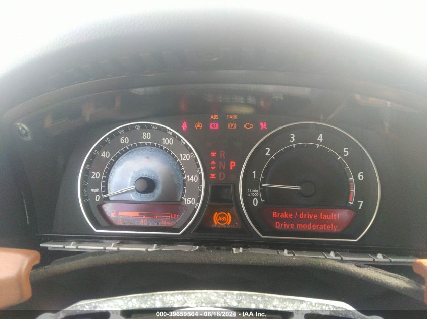 2006 BMW 750I VIN: WBAHL83536DT02834 Lot: 39659564