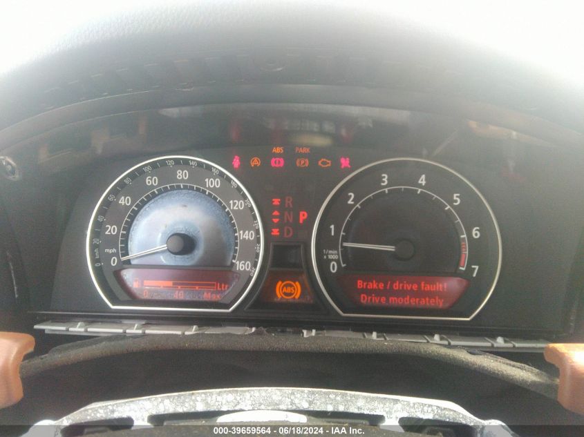 2006 BMW 750I VIN: WBAHL83536DT02834 Lot: 39659564