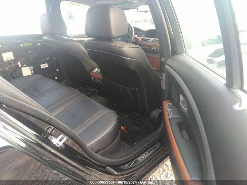 2006 BMW 750I VIN: WBAHL83536DT02834 Lot: 39659564