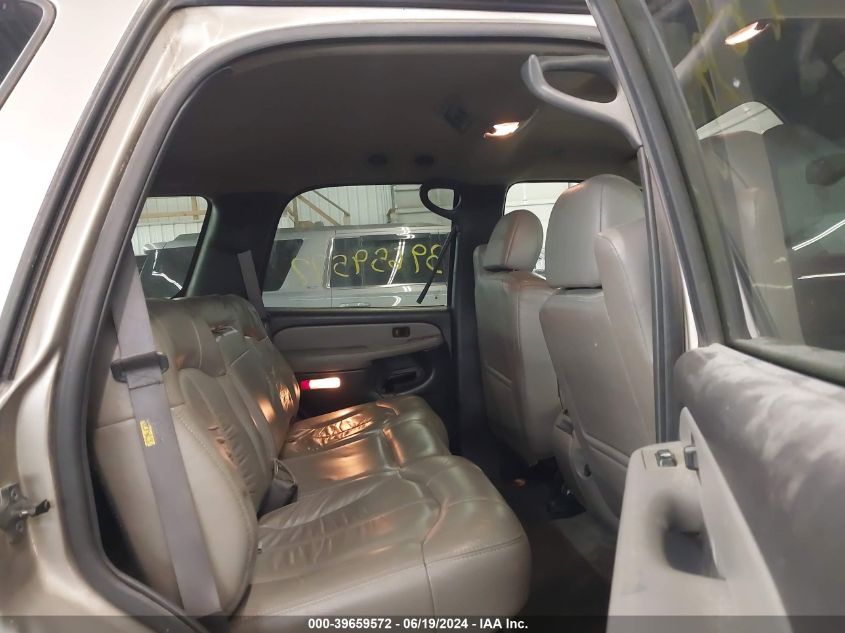 2002 Chevrolet Tahoe K1500 VIN: 1GNEK13ZX2R200129 Lot: 39659572