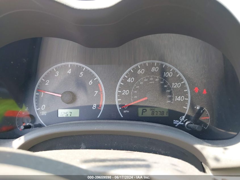 2010 Toyota Corolla Le VIN: 2T1BU4EE8AC243880 Lot: 39659598