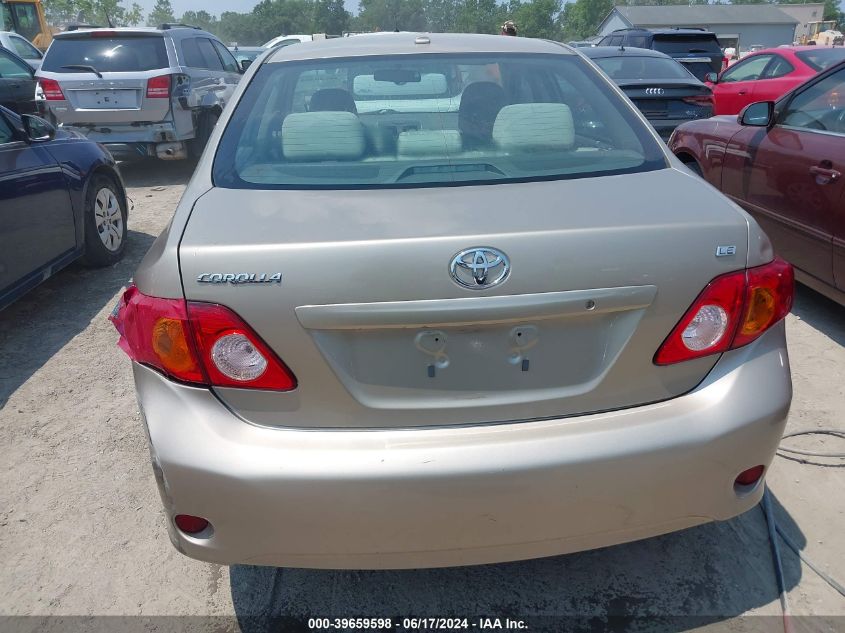 2010 Toyota Corolla Le VIN: 2T1BU4EE8AC243880 Lot: 39659598