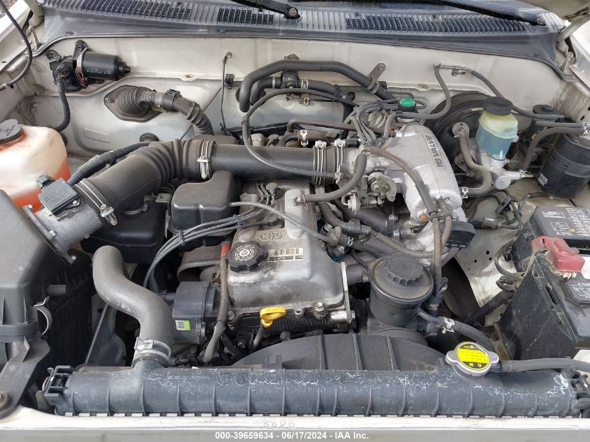 1997 Toyota Tacoma VIN: 4TANL42N0VZ224185 Lot: 39659634