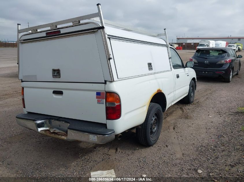 1997 Toyota Tacoma VIN: 4TANL42N0VZ224185 Lot: 39659634