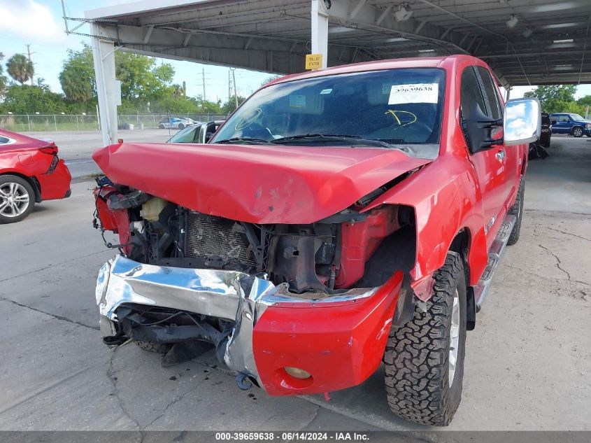 2007 Nissan Titan Le VIN: 1N6AA07B27N233106 Lot: 39659638