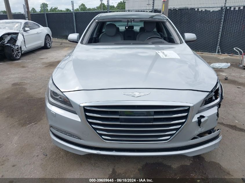 2017 Genesis G80 3.8 VIN: KMHGN4JE9HU210422 Lot: 39659645