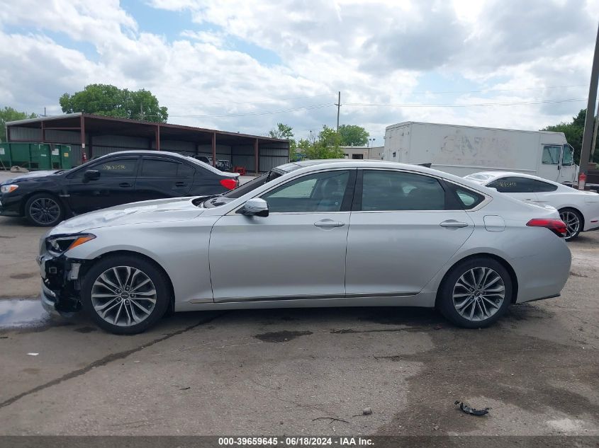 2017 Genesis G80 3.8 VIN: KMHGN4JE9HU210422 Lot: 39659645