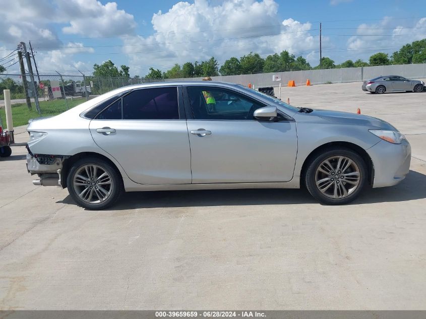 2016 Toyota Camry Se VIN: 4T1BF1FK9GU570535 Lot: 39659659