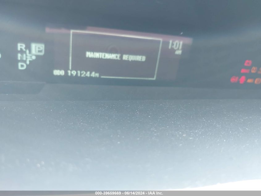 2013 Toyota Prius Two VIN: JTDKN3DU1D5663966 Lot: 39659669