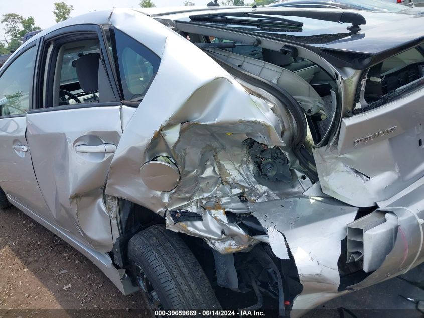 2013 Toyota Prius Two VIN: JTDKN3DU1D5663966 Lot: 39659669