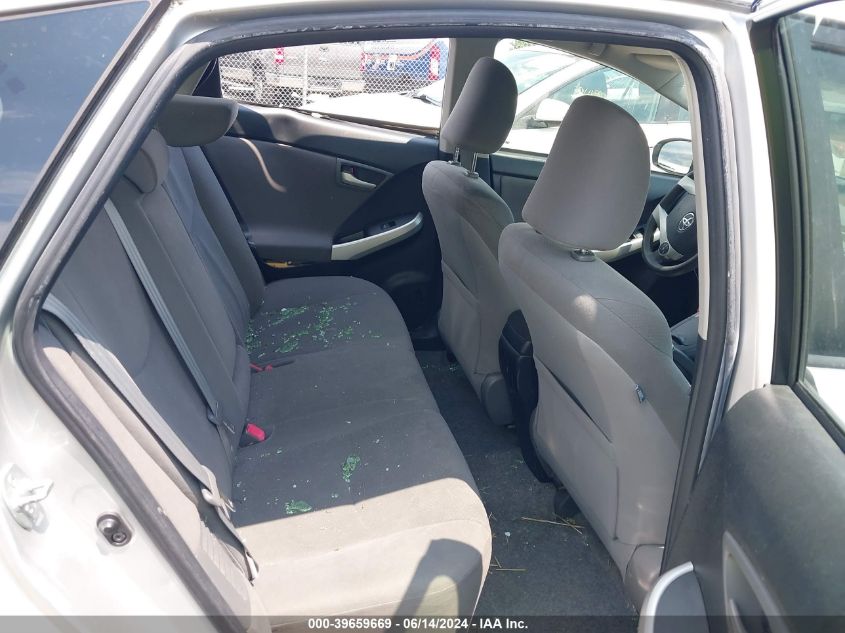 2013 Toyota Prius Two VIN: JTDKN3DU1D5663966 Lot: 39659669