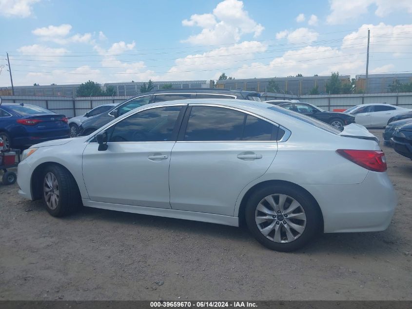 2017 Subaru Legacy 2.5I VIN: 4S3BNAB63H3039807 Lot: 39659670