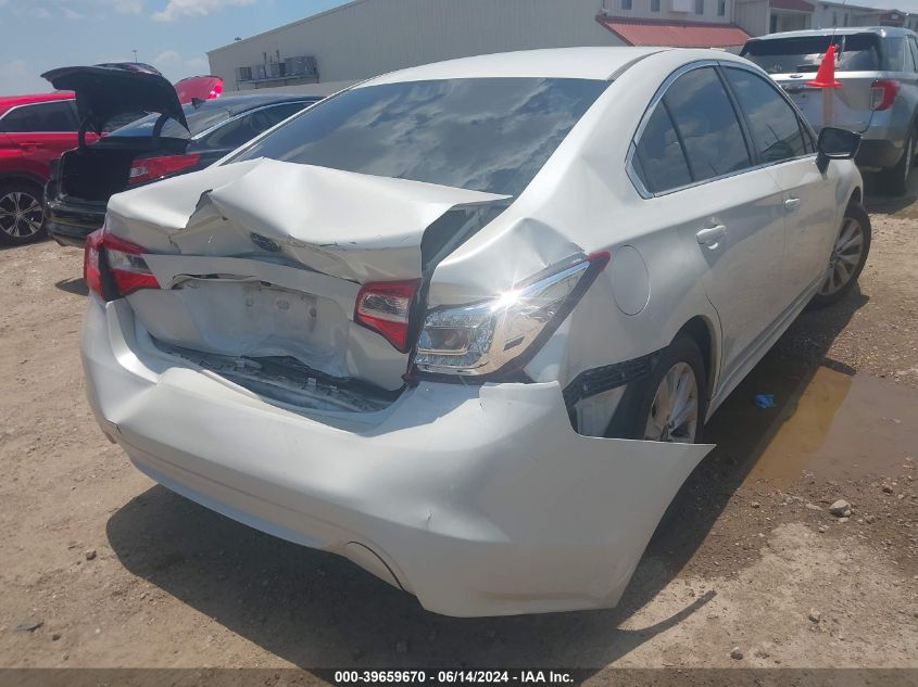 2017 Subaru Legacy 2.5I VIN: 4S3BNAB63H3039807 Lot: 39659670