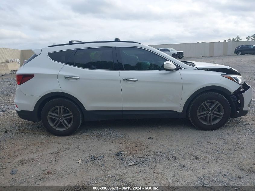 2018 Hyundai Santa Fe Sport VIN: 5XYZU3LB8JG543523 Lot: 39659673