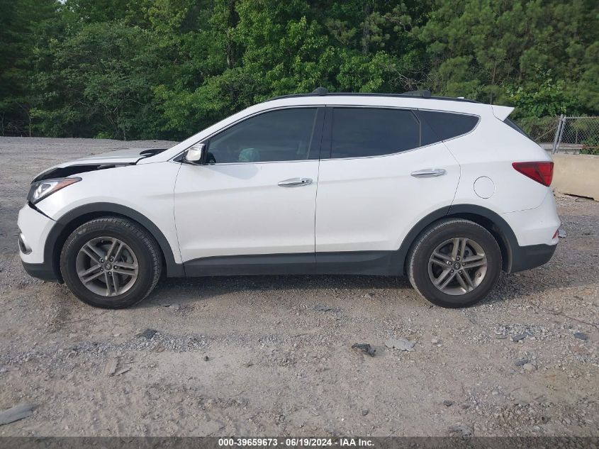 2018 Hyundai Santa Fe Sport VIN: 5XYZU3LB8JG543523 Lot: 39659673