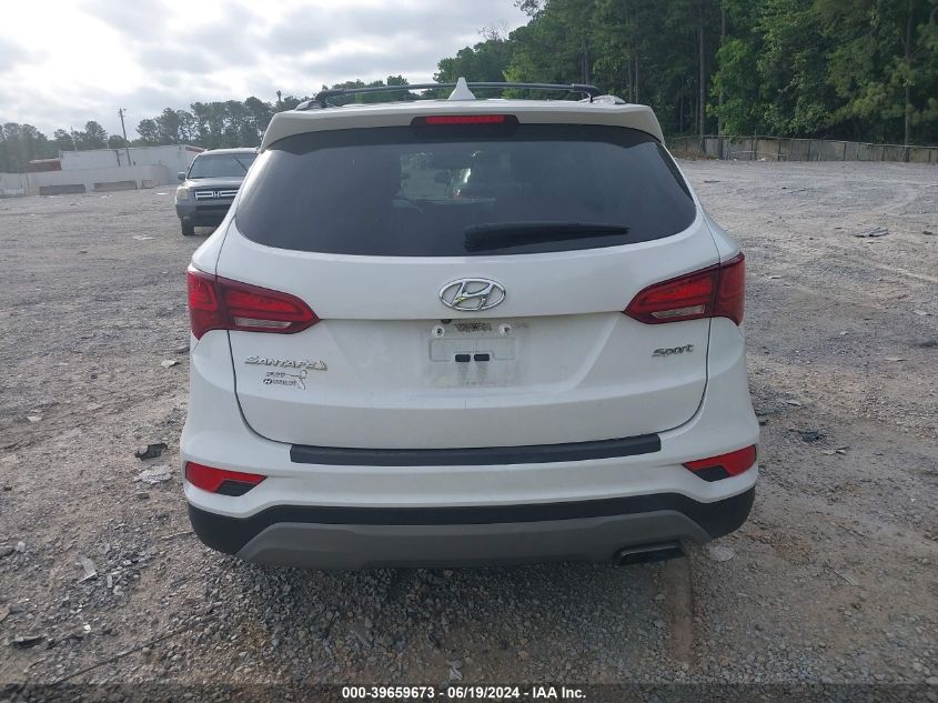 2018 Hyundai Santa Fe Sport VIN: 5XYZU3LB8JG543523 Lot: 39659673