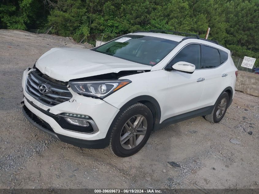 2018 Hyundai Santa Fe Sport VIN: 5XYZU3LB8JG543523 Lot: 39659673