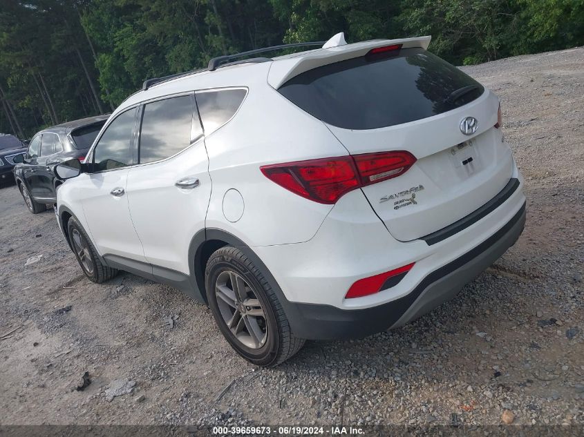 2018 Hyundai Santa Fe Sport VIN: 5XYZU3LB8JG543523 Lot: 39659673