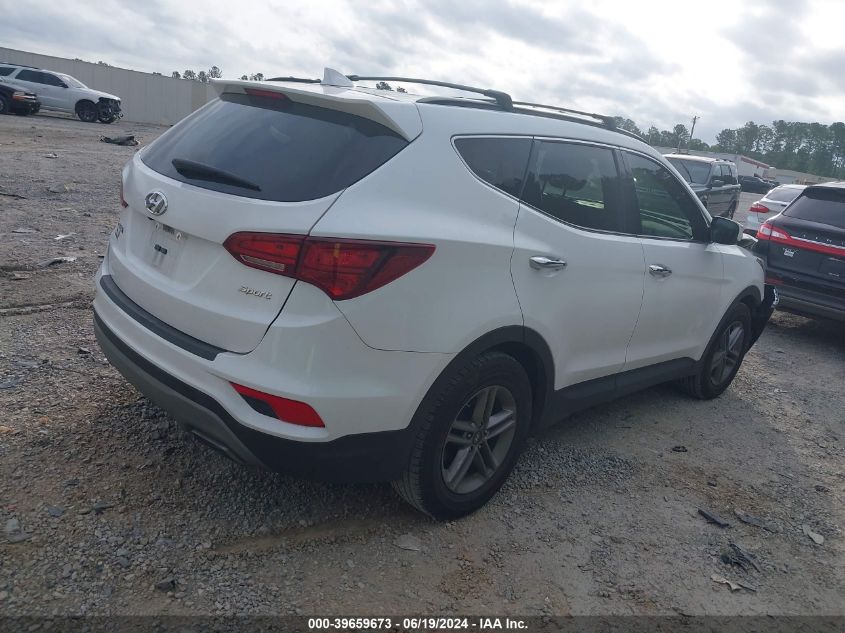 2018 Hyundai Santa Fe Sport VIN: 5XYZU3LB8JG543523 Lot: 39659673