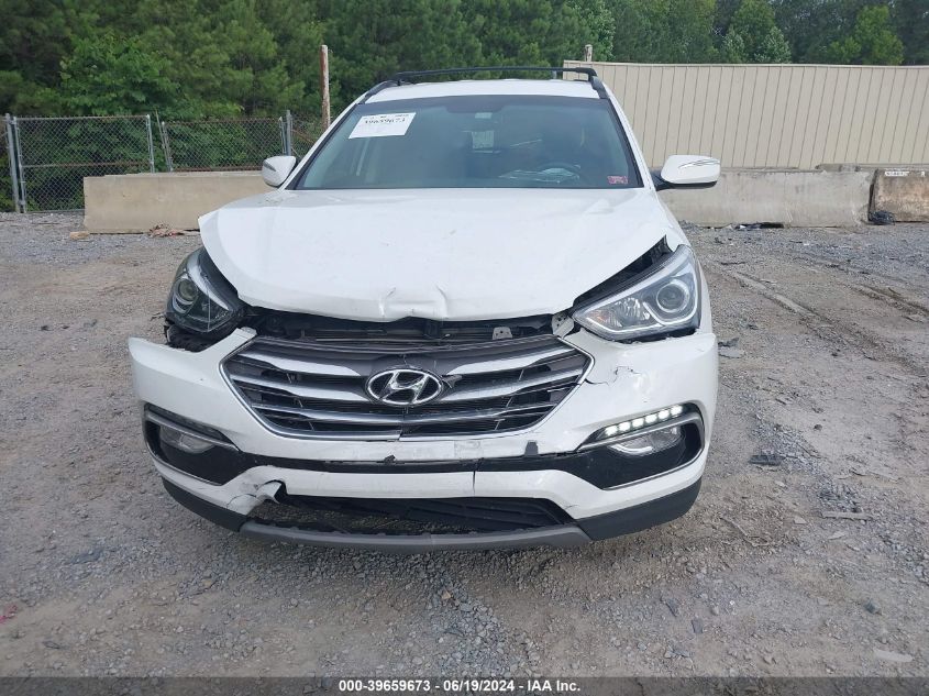 2018 Hyundai Santa Fe Sport VIN: 5XYZU3LB8JG543523 Lot: 39659673