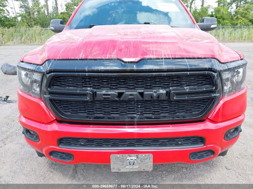 2022 Ram 1500 Big Horn 4X2 5'7 Box VIN: 1C6RREFM2NN124423 Lot: 39659677